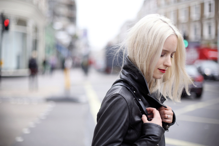 Leather biker jacket | THEFASHIONGUITAR