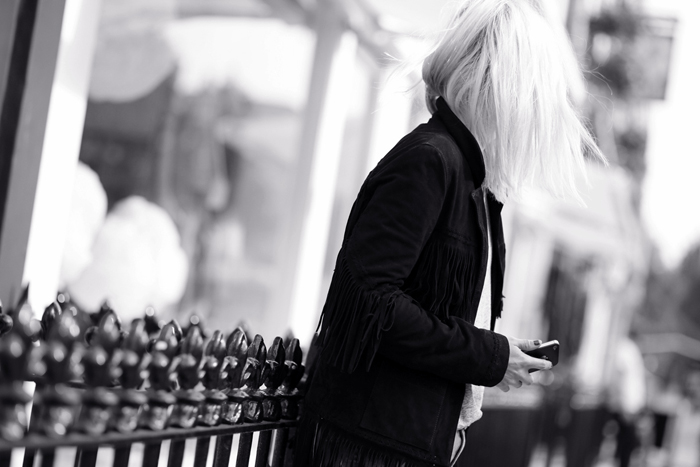 Kate Moss for Topshop fringe jacket | THEFASHIONGUITAR