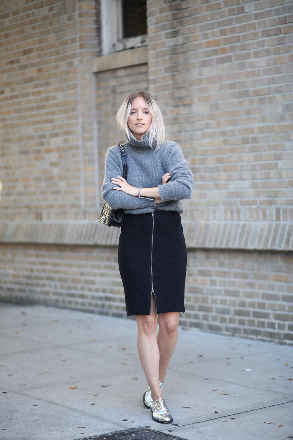 Ganni knitted skirt | THEFASHIONGUITAR