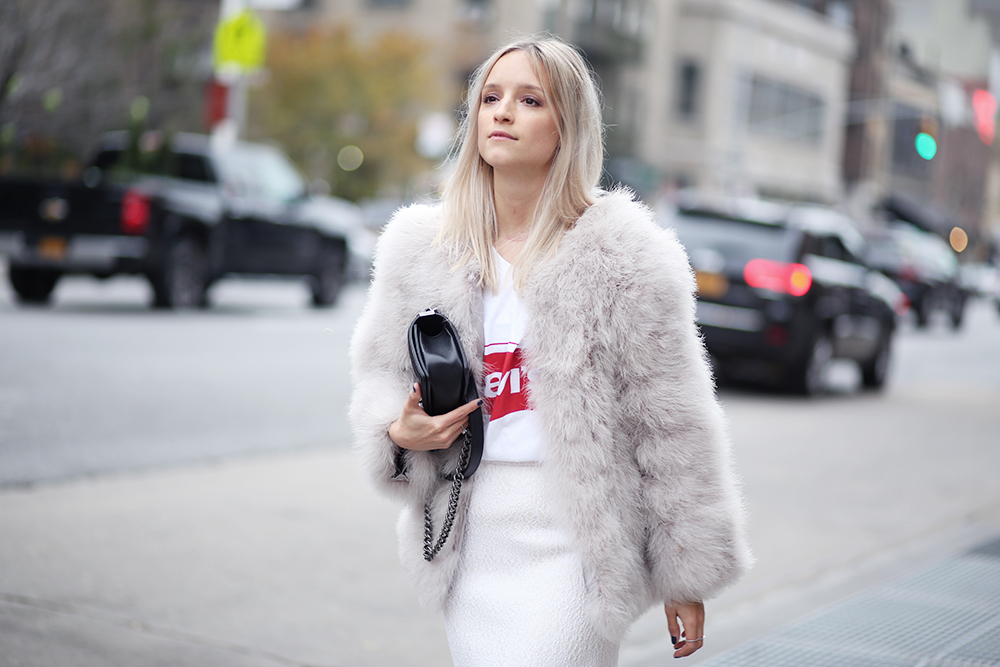 Topshop shop feather jacket