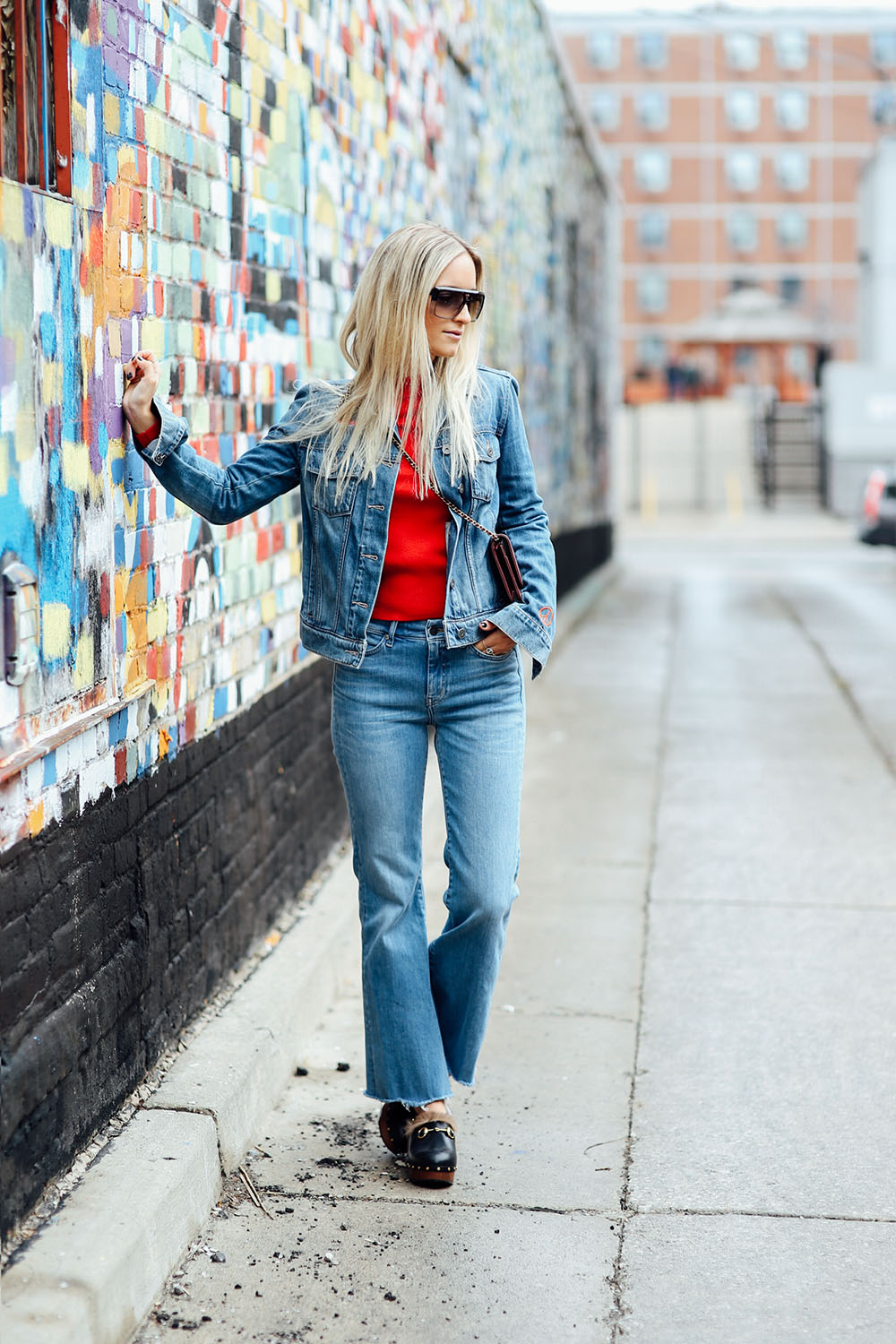 clogs with jeans