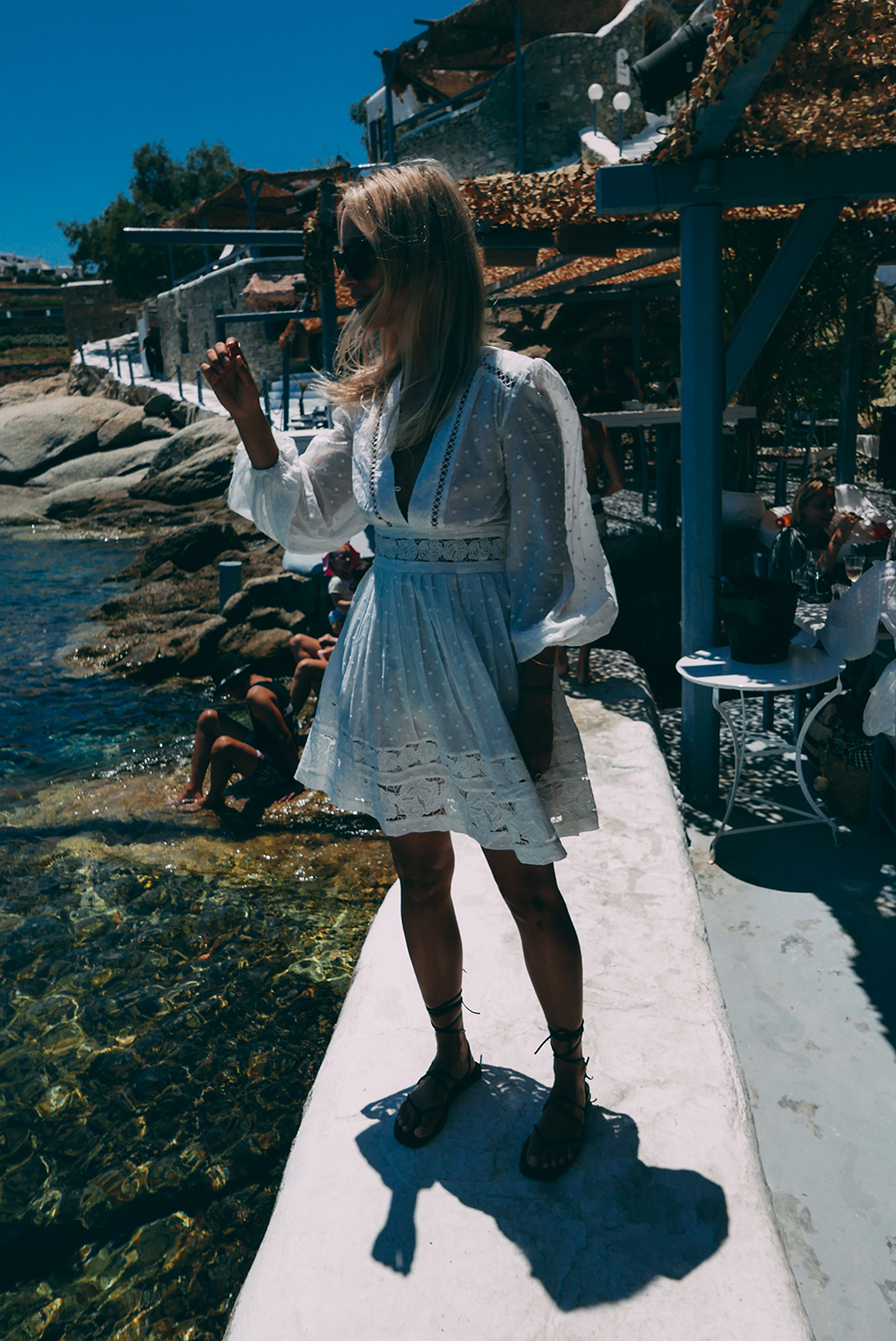 Mykonos with Zimmermann and Net-a-Porter Charlotte Groeneveld