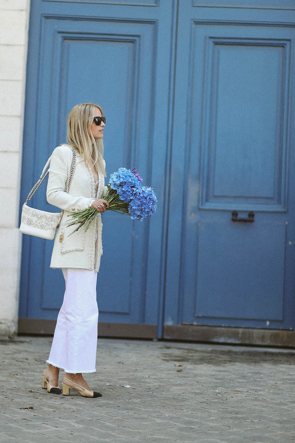 Charlotte Groeneveld from Thefashionguitar in Paris wearing Chanel Coco Crush Jewelry