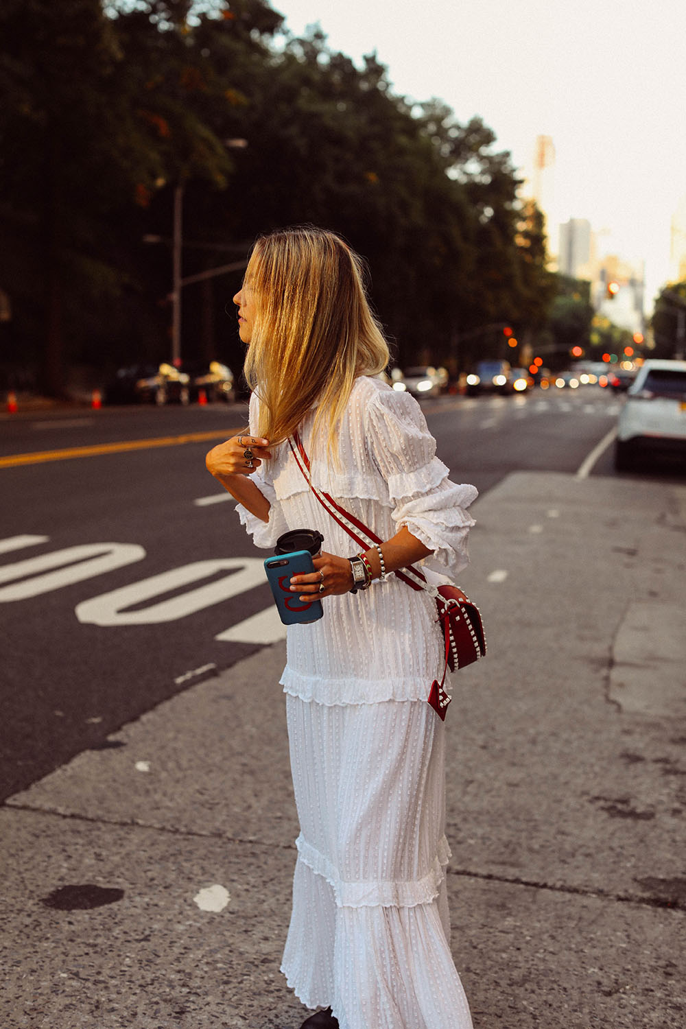 Summer-white Isabel Marant dress by Charlotte Groeneveld Thefashionguitar