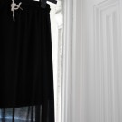 see-through maxi-skirt