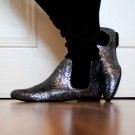 Glitter ankle boots Topshop