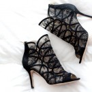 JIMMY CHOO LACE BOOTIES