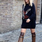 KNEE HIGH BOOTS & COMFY KNITS