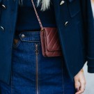 Louis Vuitton denim skirt inspiration