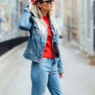 Denim-flares