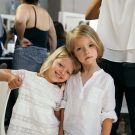 BACKSTAGE AT THE BONPOINT SPRING-SUMMER 2019 SHOW